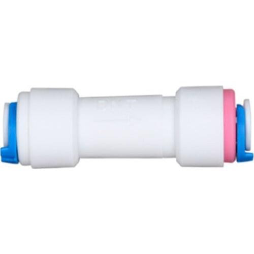 Water Purifier PE Pipe 6.35mm One-way Double-way Check Valve Joint Faucet Filter Drinking Machine Accessories