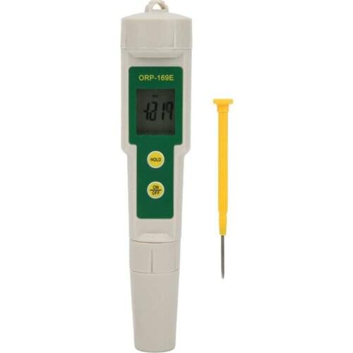 ORP-169E IP65 ORP Meter Analyzer Water Positive Negative Electronic Water Quality Tester -1999-1999mV