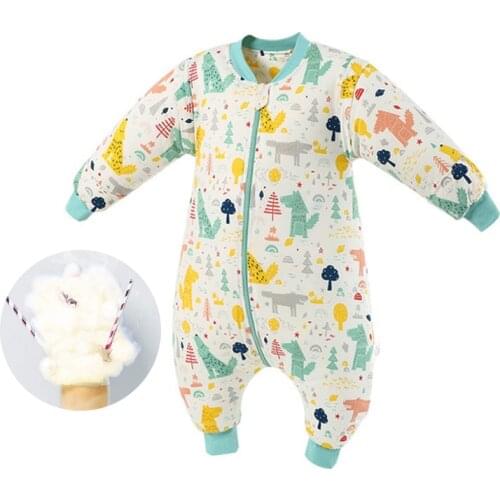 0-6Y Sleepers Baby Pyjamas Newborn Girl Boy Pijamas Fille Cotton Breathable Soft Ropa Bebe Tthick Warm Sleepers Blanket Sleepers