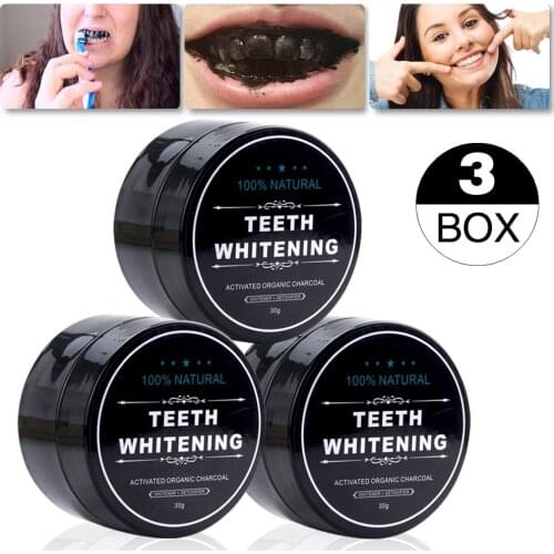 Charcoal Teeth Whitening Oral Care Charcoal Powder Activated Carbon Whitening Stain Remover Teeth Whitening Powder Oral Hygiene