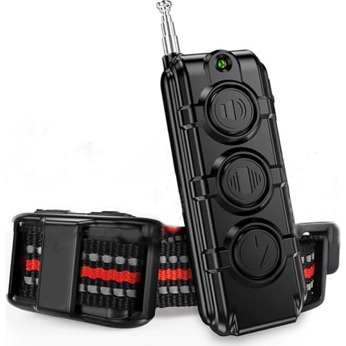 600m remote control dog training device rechargeable training bark control collar For 1/2 and separate dogs