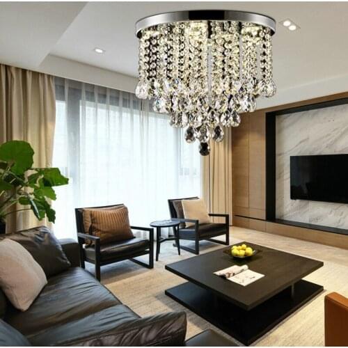 Modern art deco creative Ceiling Light Plafonnier E27 LED crystal vintage ceiling lamp for living room bedroom restaurant cafe