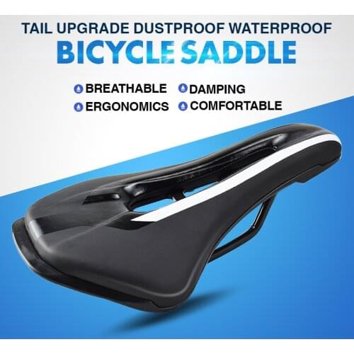 Bicycle Saddle MTB Road Bike Cycling Silicone Skid-proof Saddle Seat Silica Gel Cushion Seat Leather Front Seat Mat Spare Parts