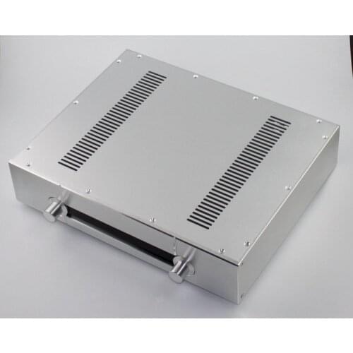 WA39 Aluminum enclosure Preamp chassis Power amplifier case/box size 343*430*92mm