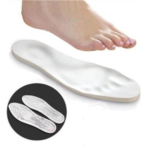 1 Pair Memory Foam Shoes Pad Orthopedic Breathable Sweat Absorbing Comfty Athletic Insole Shock Healthy Antibacterial Insoles