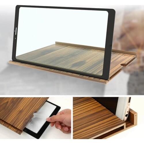 12in 3D phone magnifier screen Mobile Video tablet holder Enlarged Expander Stand for Pregnant woman child Radiation protection