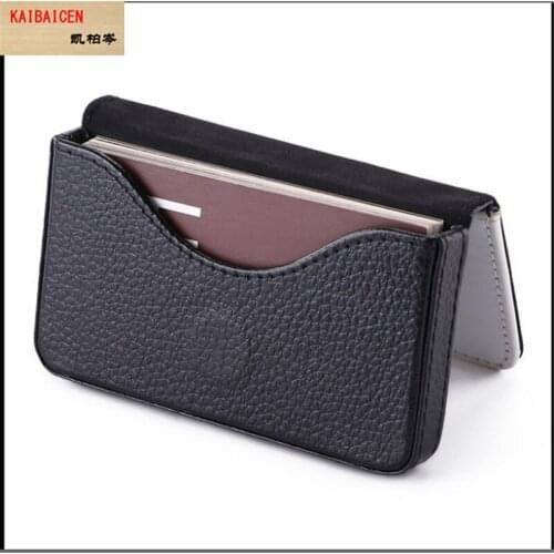 30pcs/lot Blank Sublimation Leather business card holder for Hot transfer Printing PU Blank consumables DIY card bag product