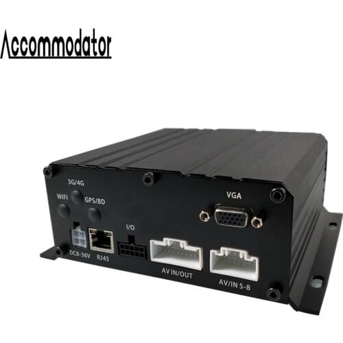 8 Channel Car Trucks Vehicle Video Recorder Hard Drive Mobile SD DVR Embedded HDD-MDVR