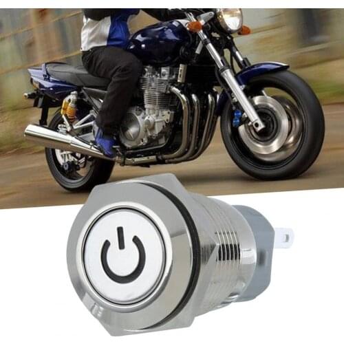 80% Dropshipping!!Button Switch LED On/Off Mini Push Button Switch for Car
