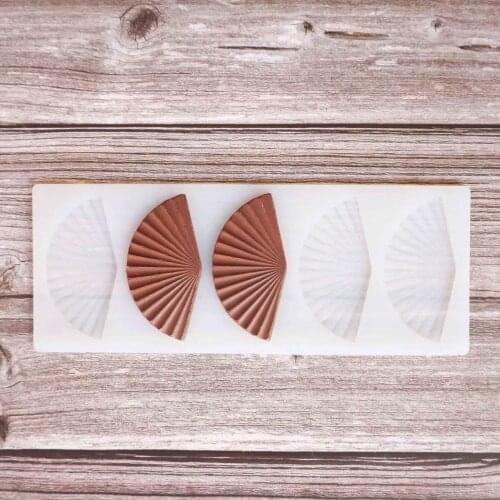 Nine strips Shape Chocolate Transfer Sheet Mould Cake Decorating Tools Silicone Mold Baking Stencil Chablon