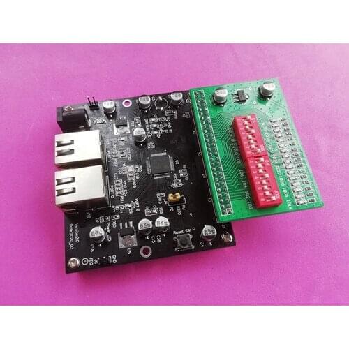 For (EtherCAT AX58100 development board+Motor test adapter plate) From station core board IO test board ADC/ motor adapter board