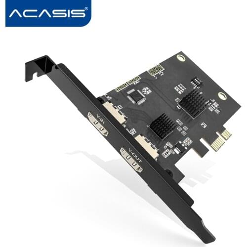 Acasis HD PCIe video capture card support PS4/switch/xbox game live broadcast camera recording 1080P live broadcast