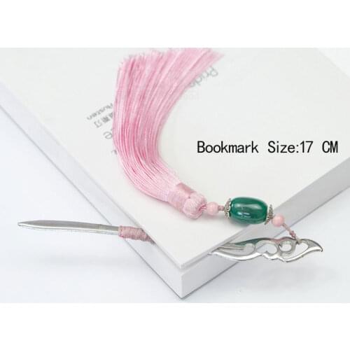 Classical Tassels Metal Bookmark Student Stationery Craft Return To The Ancients Loveliness Small Gift Book Accessories