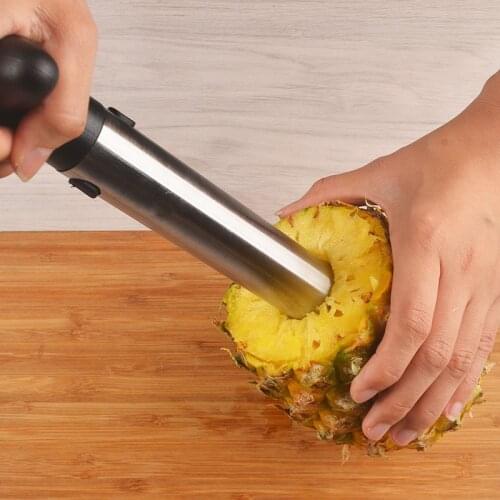 Stainless steel pineapple knife Sharp and labor-saving peeler pineapple cutting fruit knifes pineapple peeler tool