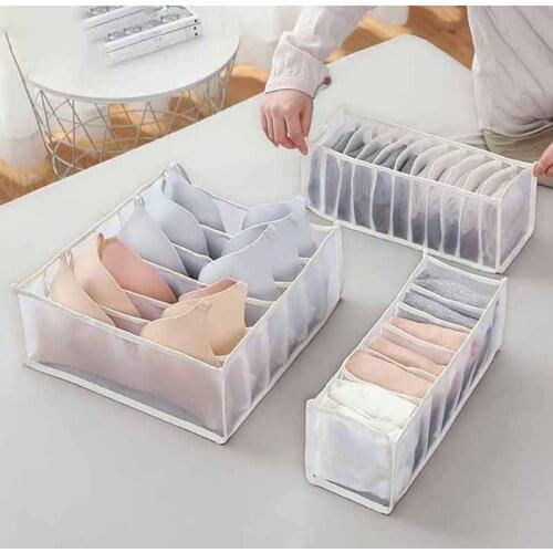 Underwear Organizer Folding Partition Drawer Sorting Storage Classification Tools Storage Room Underwear Finisher