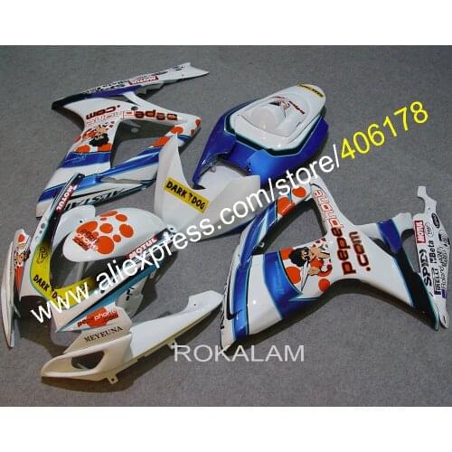 ABS Fairing K6 GSX-R 600 750 For Suzuki GSXR 600/750 2006 2007 Doll Decal Motorcycle Fairing Kits (Injection Molding)