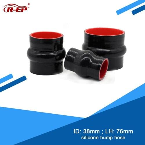 R-EP 0 degree Straight Silicone Hump Hose 38 MM Rubber Joiner Tube for Intercooler Cold Air Intake Pipe tube turbine inlet faste