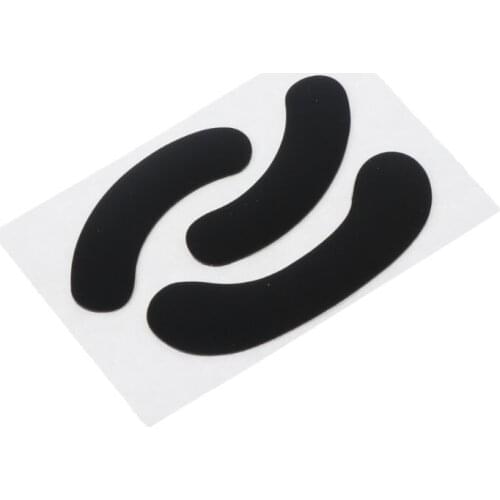 1 Set 0.6mm Thickness Replace Curve Edge Mouse Feet Mouse Skates for steel Series XAI / Sensei / RAW / MLG Mouse