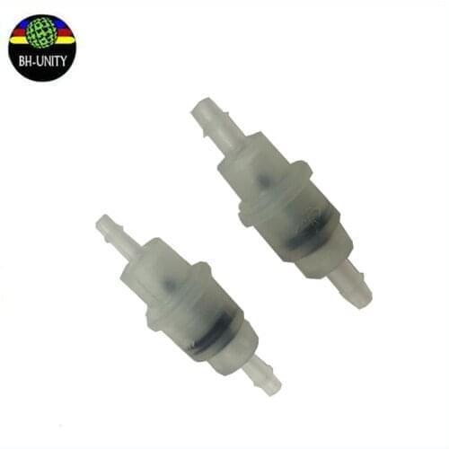 10pcs/lot Printer non return valve one way valve hose clamp plastic Flora Plastic Septum Resistance check value