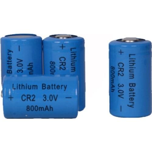 4pcs/lot SHSEJA High quality 3V 800mAh CR2 lithium battery for GPS security system camera medical equipment lithium battery