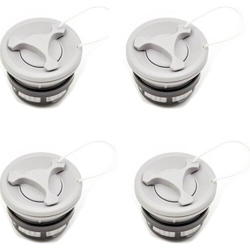 4Pcs 6 Tooth Kayak Dinghy Inflatable Boat Screw Recessed Seal Air Valve with Cap Kayak Accessories