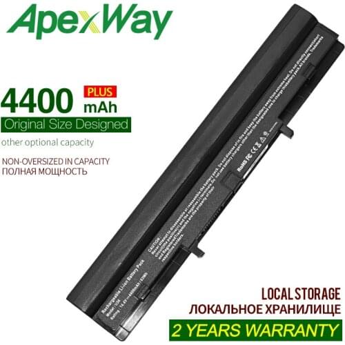 ApexWay Special Price New 8 cells Laptop Battery for ASUS U36 U36J U36JC U36S U36SD 4INR18/65 4INR18/65-2 A41-U36 A42-U36