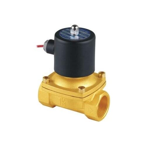 Free Shipping 2PCS 1.25'' Fliud Control Solenoid Valve Water 2W350-35 DC12V DC24V AC110V or AC220V Small Valve Body