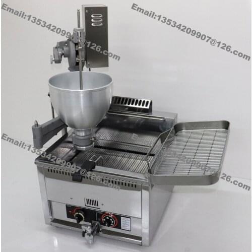 Free Shipping 3-Mold Commercial Use 110v 220v Electric Doughnut Donut Hole Donut Ball Maker Gas Fryer Machine
