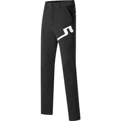 Spring Summer New Golf Pants Solid Color Men Clothing Outdoor Sports Casual Breathable Golf Full Length