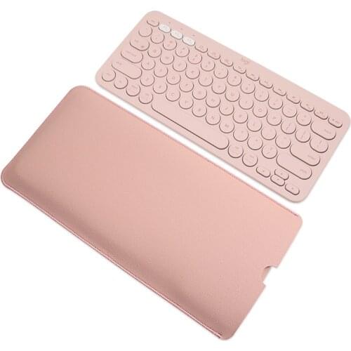 For Logitech K380 wireless keyboard Case PU Bluetooth-compatible keyboard Case for Logitech K380 Convenient Dustproof Waterproof