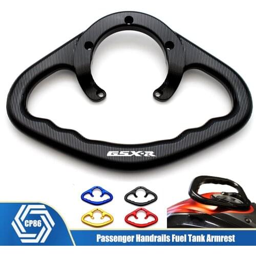 For SUZUKI GSXR 600 750 1000 1300 Hayabusa 2000-2019 CNC Motorcycle Passenger Handgrips Hand Grip Tank Grab Bar Handles Armres