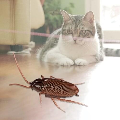 Pet Interactive Trick-Playing Toy Crawl Insects Joke Props Gifts