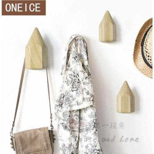 Nordic Creative Decorative Pencil Hook Wall Door Mini Single Resin