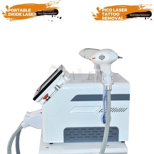 CE Certified 3 Wavelength ND YAG Laser Tattoo Removal Machine Spa Salon Tattoo Removal Beauty Machine