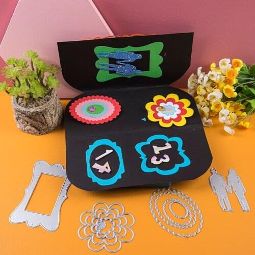 Metal Cutting Dies lover gift card 2020 new die template for DIY Scrapbooking Album Decor Embossing Card Crafts Die Cut