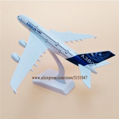 20cm Air Prototype Airbus A380 380 Airways Airlines Metal Alloy Airplane Model Plane Diecast Aircraft