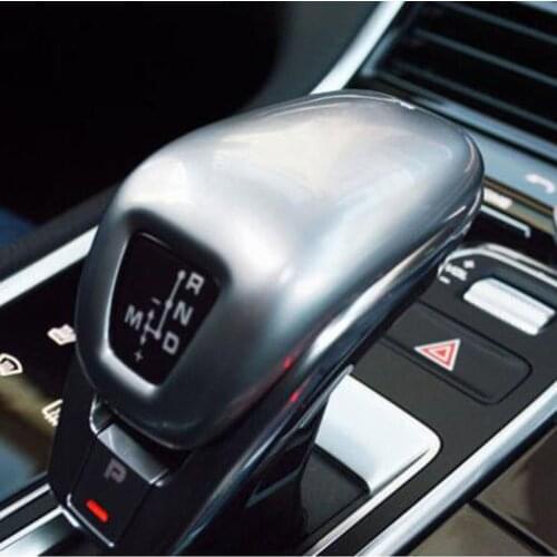 Brand New For Porsche Panamera 2017 2018 1PC High Quality ABS Chrome Car Gear Head Decoration Cover Trim Car Styling Accessories