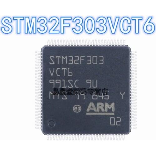1PCS 100% new original authentic STM32F303VCT6 QFP-100 32F303VCT6 QFP100 32-bit microcontroller chip