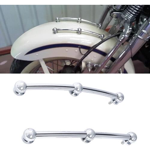 Motorcycle Front Fender Side Spear Trim For Harley Softail FLST 1986-2017 Heritage Softail