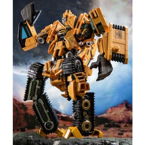 MT Toys Transformation Robot Devastator MT02 MT-02 Oversize Metal Bulldozer Roaring Vehicle Anime Action Figure Deformed Toy