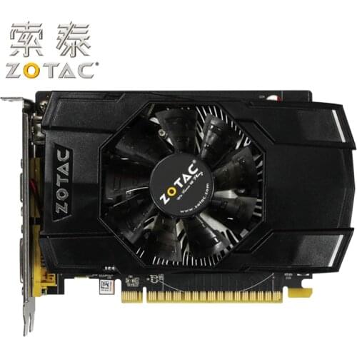 Original ZOTAC Video Card GeForce GTX750-1GD5 Raytheon / Internet cafe PA 128Bit GDDR5 Graphics Cards for nVIDIA Map GTX750 1G