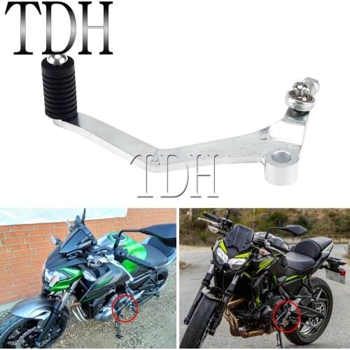 Motorcycle Iron Gear Shift Lever Shifter Foot Pedal For Kawasaki Z650 Z 650 Ninja 650 20117 2018 2019 2020 Moto Shifter Lever