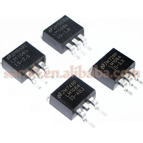 10Pcs LM1084IS-5.0 or LM1084IS-12 or LM1084IS-ADJ TO-263 5A 5V/12V/Adjustable Regulators