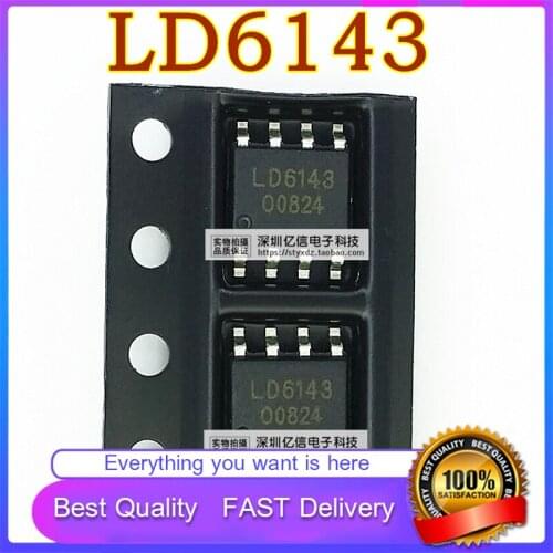 10Pcs/Lot New Original LD6143 FMS6143 COMMONLY USED LCD POWER Chip SOP8 VIDEO FILTER DRIVER