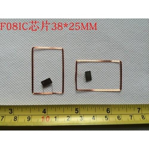 13.56MHz HF IC welding coil COB domestic Fudan F08 chip RFID 38*25mm-ISO14443A