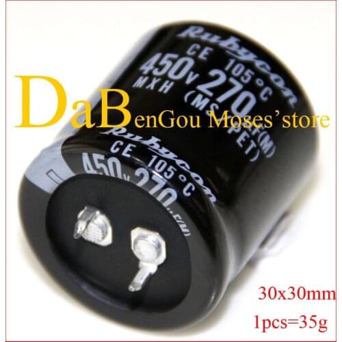 450v 270uf 100% Original New Japan MXG MXH Capacitors Electrolytic Capacitor capacitance Radial 30x30mm 30x35mm +/- 20