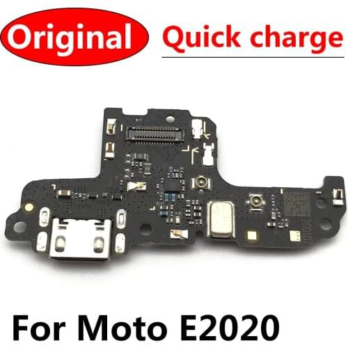 5Pcs/Lots Original New Charger Board Flex For Motorola Moto E2020 / E7USB Port Connector Dock Charging Ribbon Cable