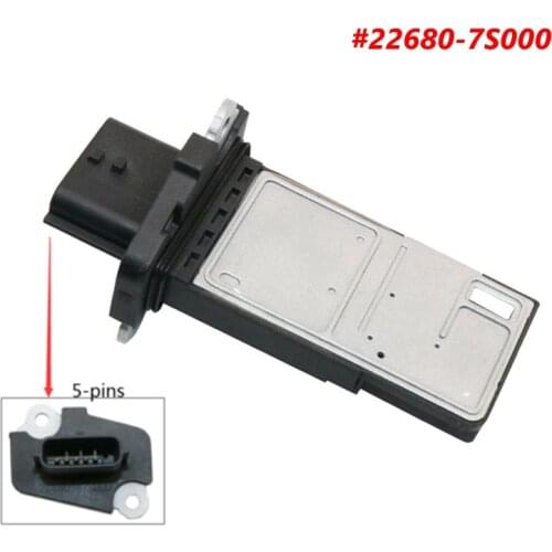 22680-7S000 MAF Mass Air Flow Sensor Meter for Nissan X-TRAIL 350Z CUBE NV200 NAVARA MURANO PATHFINDER MAXIMA AFH70M-38