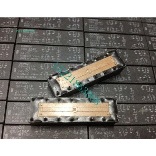 HOT NEW relay G6A-434P-ST-US-24VDC G6A-434P-ST-US 24VDC G6A-434P-ST G6A-434P G6A 434P DC24V 24VDC 24V DIP14 2pcs/lot