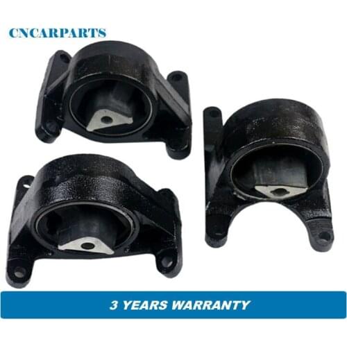 Rear Engine Motor Mount Set 3 Fit for Jeep Grand Cherokee WJ 4WD 99-05 4.7L L R